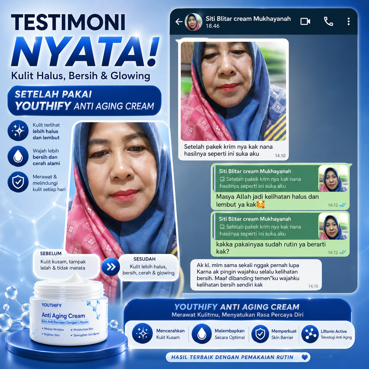 Testimoni pelanggan Youthify 1